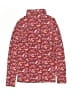 Mini Boden Floral Red Long Sleeve Turtleneck Size 9 - 10 - photo 2
