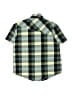 Shaun White Checkered-gingham Green Short Sleeve Button-Down Shirt Size 4 - 5 - photo 2