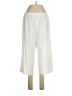 Laura Ashley 100% Polyester Solid Ivory Casual Pants Size L - photo 1