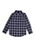 Lands' End 100% Cotton Plaid Blue Long Sleeve Button-Down Shirt Size S (kids) - photo 2