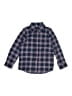 Lands' End 100% Cotton Plaid Blue Long Sleeve Button-Down Shirt Size S (kids) - photo 1