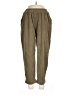 Lumiere 100% Polyester Solid Green Tan Casual Pants Size L - photo 1