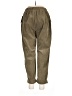 Lumiere 100% Polyester Solid Green Tan Casual Pants Size L - photo 2