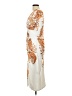 Shein Paisley Ivory Cocktail Dress Size L - photo 5