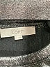 Ann Taylor LOFT Metallic Silver Long Sleeve Top Size L - photo 7