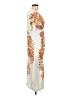 Shein Paisley Ivory Cocktail Dress Size L - photo 4