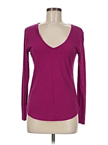 Ann Taylor Factory Long Sleeve T-Shirt (view 1)