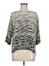 Vince. Silver 3/4 Sleeve Top Size M - photo 1