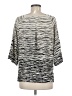 Vince. Silver 3/4 Sleeve Top Size M - photo 2