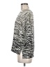 Vince. Silver 3/4 Sleeve Top Size M - photo 5