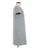 Calvin Klein Houndstooth Gray Casual Dress Size 8 - photo 4
