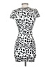 Bebe Animal Print White Casual Dress Size XS - photo 2