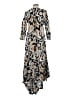 Unbranded Paisley Gray Casual Dress Size S - photo 2