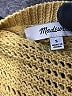 Madewell 100% Cotton Metallic Gold Pullover Sweater Size S - photo 9