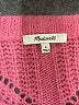 Madewell Solid Pink Pullover Sweater Size L - photo 7