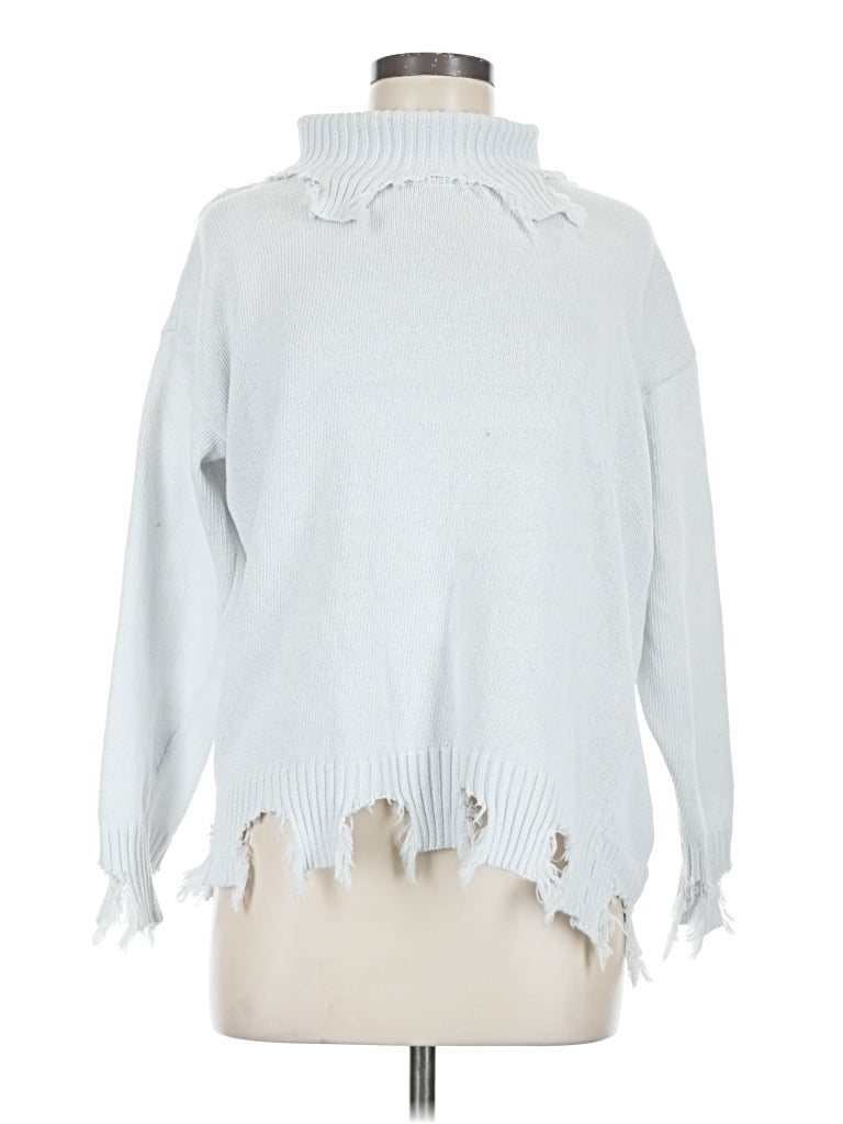 Pre-owned Unbranded Pullover Sweater In Blue