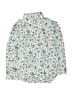 Classic Prep 100% Cotton Print Blue Long Sleeve Button-Down Shirt Size 6 - photo 1
