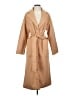 LBLC The Label 100% Polyester Tan Trenchcoat Size S - photo 1