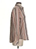Orvis Stripes Ivory Long Sleeve Blouse Size S - photo 4