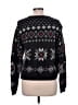 tangents Argyle Black Pullover Sweater Size L - photo 2