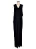 H By Halston 100% Polyester Black Casual Dress Size 14 - photo 1