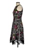 Donna Ricco Floral Black Cocktail Dress Size 4 - photo 5
