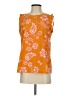 DR2 Orange Sleeveless Blouse Size S - photo 1