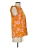 DR2 Orange Sleeveless Blouse Size S - photo 4