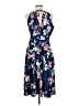 Eliza J 100% Polyester Floral Blue Cocktail Dress Size 8 - photo 2