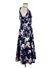 Eliza J 100% Polyester Floral Blue Cocktail Dress Size 8 - photo 4