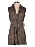 Marissa Webb Animal Print Brown Romper Size 4 - photo 1