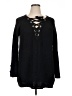 Allison Brittney 100% Acrylic Black Pullover Sweater Size 1X - photo 1