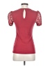 Express Red Short Sleeve Top Size S - photo 2
