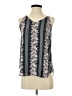 Ann Taylor LOFT 100% Polyester Black Sleeveless Blouse Size XS - photo 1