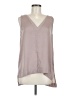 14th & Union 100% Polyester Gray Sleeveless Blouse Size M - photo 1