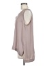 14th & Union 100% Polyester Gray Sleeveless Blouse Size M - photo 5