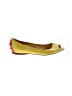 Ruthie Davis Color Block Yellow Flats Size EU 36 - photo 1