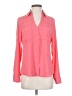 Express 100% Polyester Pink Long Sleeve Blouse Size XS - photo 1