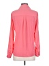 Express 100% Polyester Pink Long Sleeve Blouse Size XS - photo 2