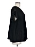 Adrianna Papell 100% Polyester Black Short Sleeve Blouse Size 6 (estimated) - photo 4