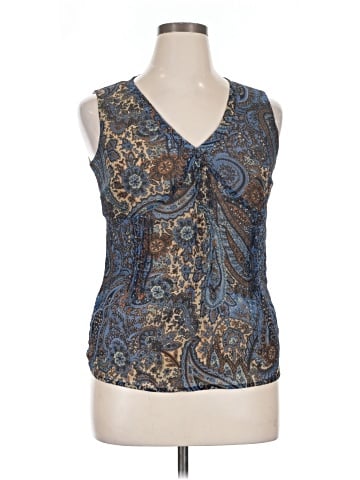 a.n.a. A New Approach Sleeveless Blouse (view 1)