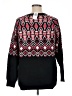 Torrid 100% Acrylic Argyle Black Pullover Sweater Size 1X (1) - photo 2
