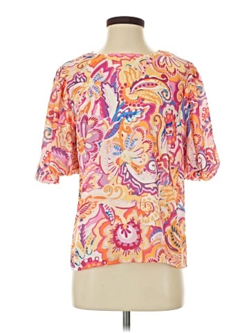 Flying Tomato Short Sleeve Blouse (view 1)