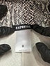 Express Animal Print Silver Leggings Size M - photo 7