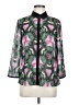 Ted Baker London 100% Polyester Floral Green 3/4 Sleeve Blouse Size 6 (2) - photo 1