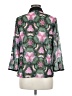 Ted Baker London 100% Polyester Floral Green 3/4 Sleeve Blouse Size 6 (2) - photo 2
