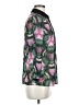 Ted Baker London 100% Polyester Floral Green 3/4 Sleeve Blouse Size 6 (2) - photo 4