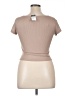 rue21 Tan Short Sleeve Top Size XL - photo 2