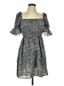 Unbranded 100% Polyester Paisley Gray Casual Dress Size M - photo 1