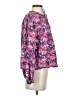 Pilcro Multi Color Purple Long Sleeve Blouse Size S - photo 4